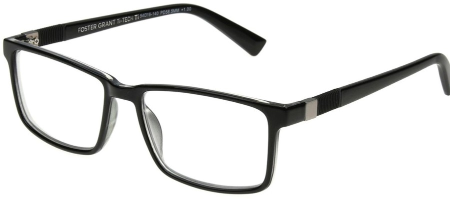 Foster Grant Men'S | Ti-Tech Black