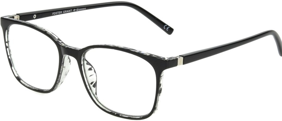 Foster Grant Men'S | Blue Light E.Glasses Eric Black