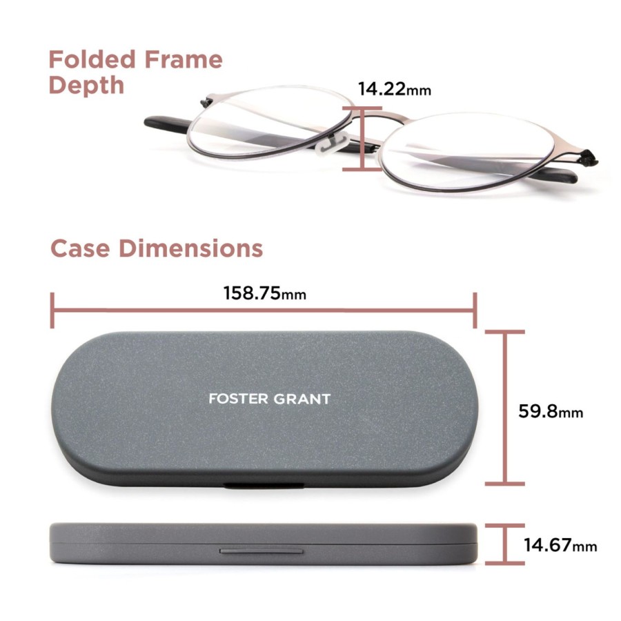 Foster Grant Women'S | Hayden Super Flat Reading Glasses