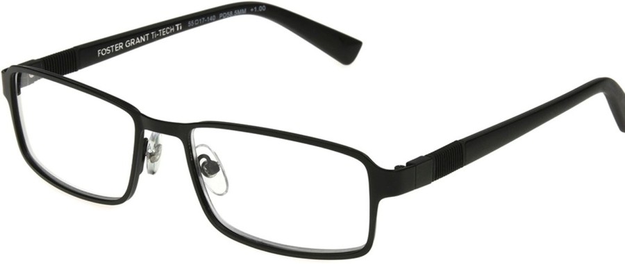 Foster Grant Men'S | Ti-Tech Gunmetal