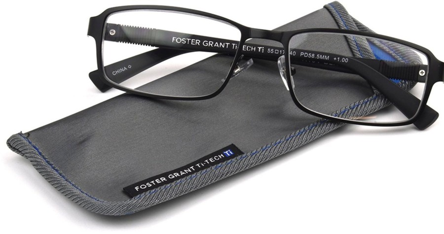 Foster Grant Men'S | Ti-Tech Gunmetal