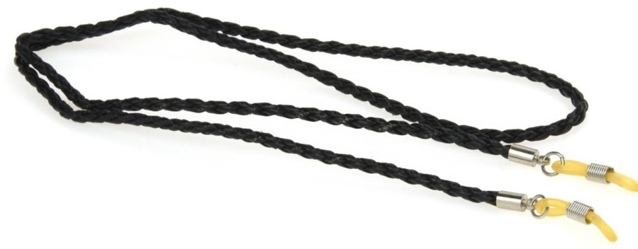 Foster Grant Accessories | Leather Weave Black Cord